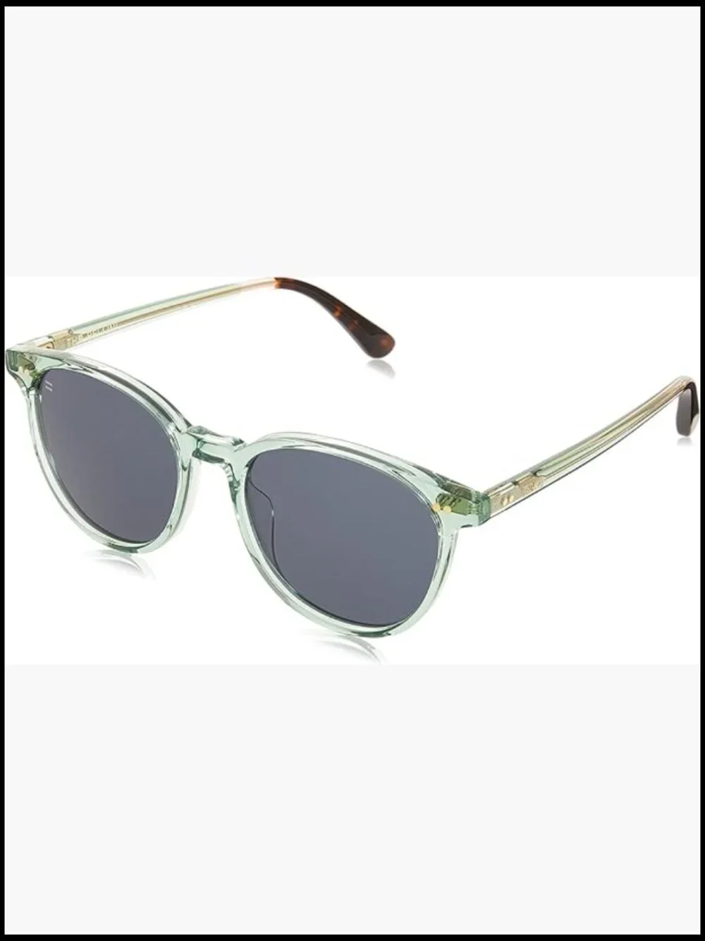 Handmade Acetate Round Sunglasses - 100% UV Protection